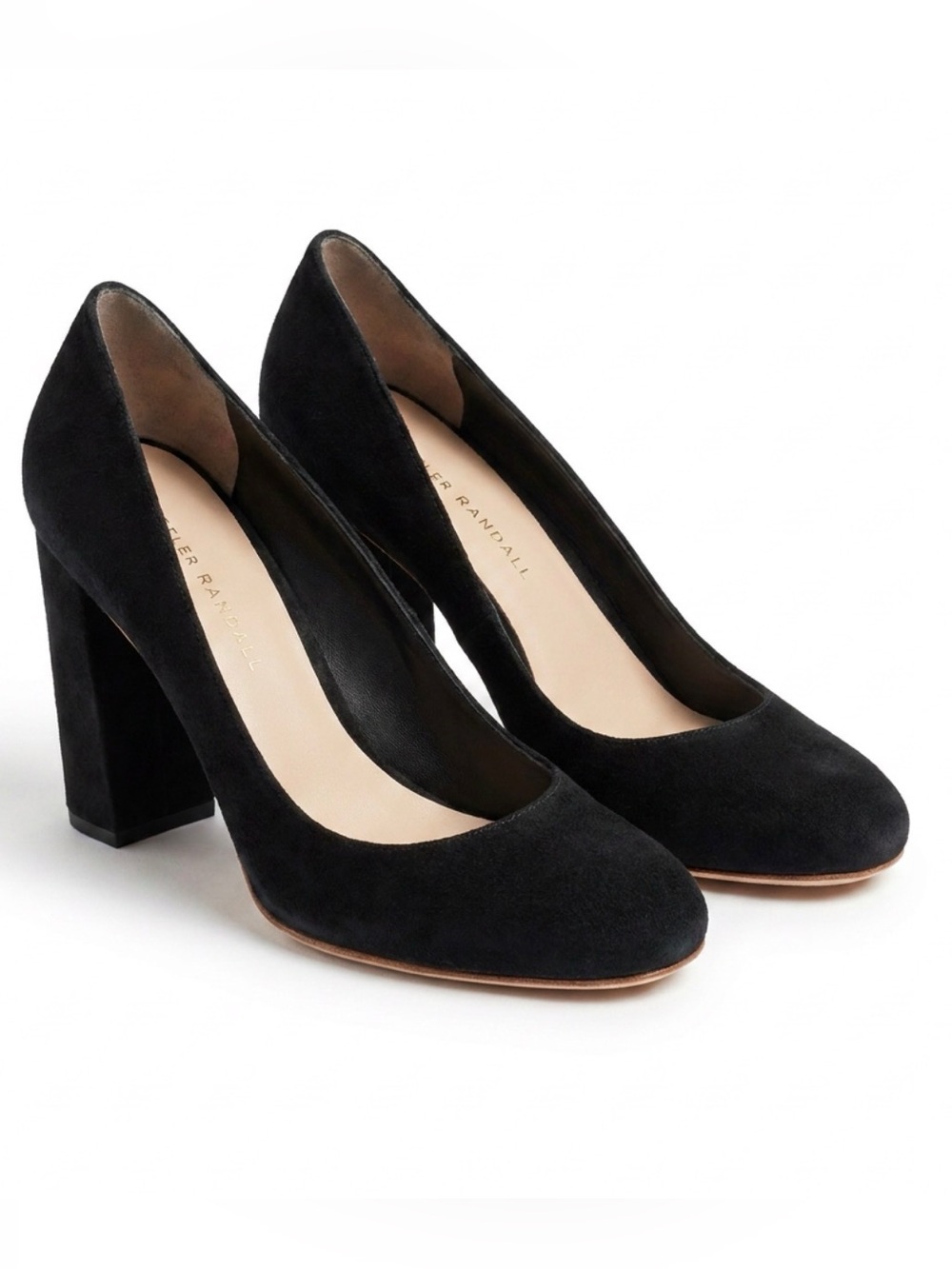 LOEFFLER RANDAL SUEDE PUMPS